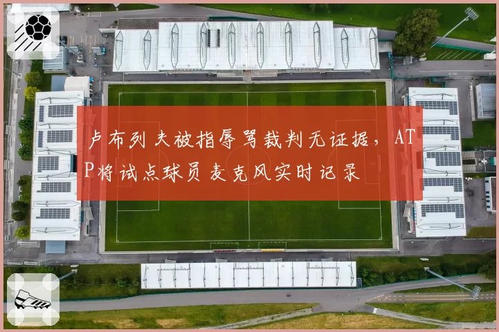 卢布列夫被指辱骂裁判无证据，ATP将试点球员麦克风实时记录